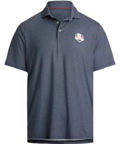 Scottie Scheffler Ryder Cup 2025 USA Team Navy Polo Shirt