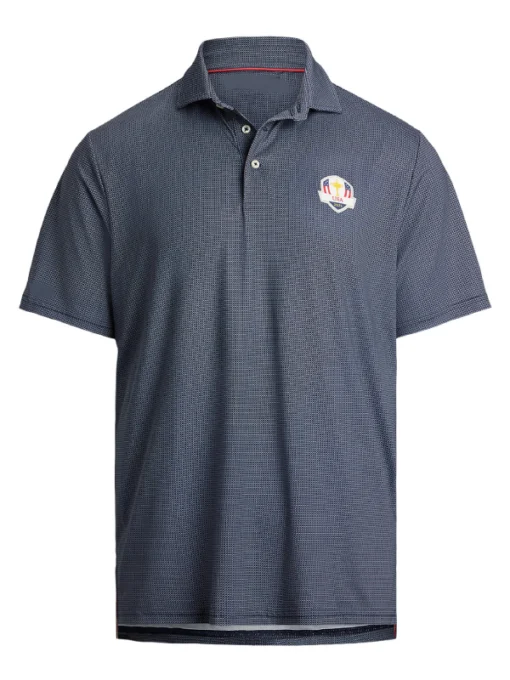 Scottie Scheffler Ryder Cup 2025 USA Team Navy Polo Shirt