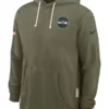 Seattle Seahawks Olive 2025 Salute To Service Hoodie