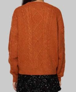 Taylor Swift The Life of a Showgirl Orange Cardigan