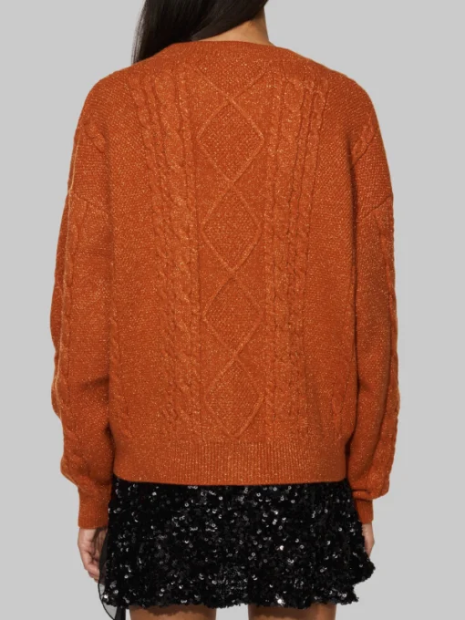 Taylor Swift The Life of a Showgirl Orange Cardigan