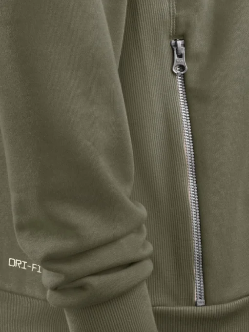 Tennessee Titans 2025 Olive Salute To Service Sideline Standard Issue Dri-FIT Hoodie