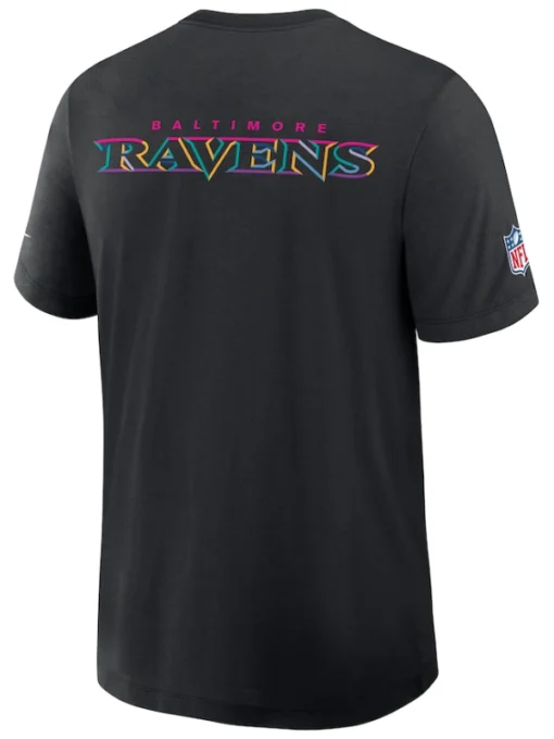 Baltimore Ravens 2025 Black Crucial Catch T-Shirt