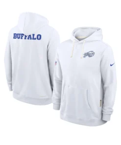Buffalo Bills White 2025 Rivalries Collection Standard Issue Sideline Hoodie