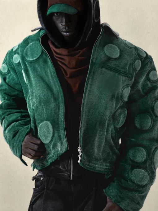 Oxygen Heavy Green Jacket