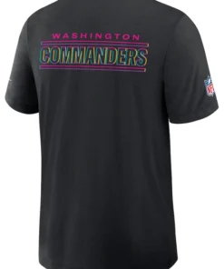 Washington Commanders 2025 Black Crucial Catch T-Shirt